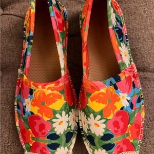 Sea Star Beachwear x Frances Valentine Floral Espadrille Slip On Water Shoe W8